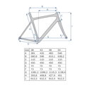 rám MTB hliníkový 29 19 - 48cm surový stříbrný