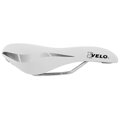 sedlo VELO WIDE CHANEL 250x168mm bílé