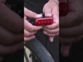 osvětlení zadní AUTHOR XYRIUS Brake USB 400 lm (černá/červené-sklo)
