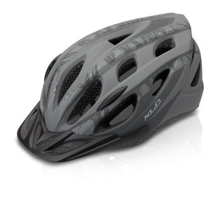 přilba XLC BH-C19 L/XL 54-58cm antracitová, motiv etnic