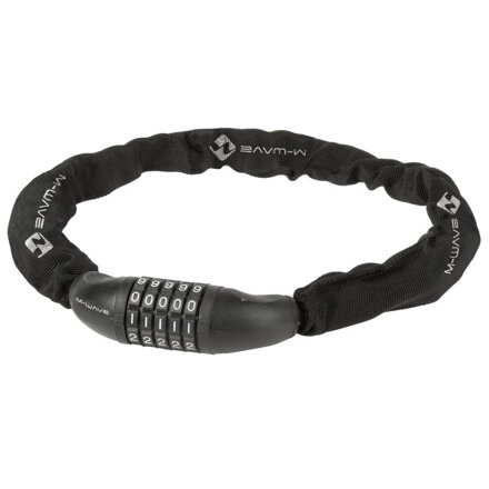 zámek  M-Wave 6x850mm kódový řetězový