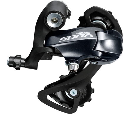 měnič SIL. 9k Shimano Sora 3000 černý krátké vodítko original balení