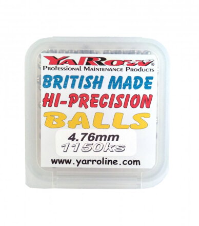 kuličky Yarrow 4.76mm 1150ks přední náboj