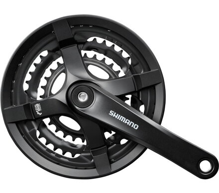 kliky Shimano Tourney FC-TY501 3x6/7/8 48/38/28z 170mm černé original balení