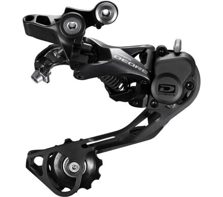 měnič mtb 10s Shimano Deore M6000 černý dlouhé vodítko