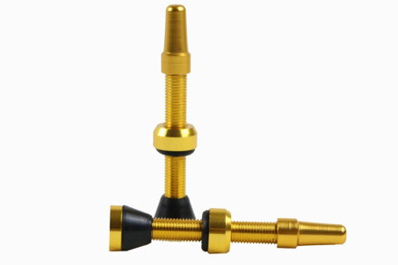 ventilek bezdušový  HAVEN alu 34mm zlatý 2ks