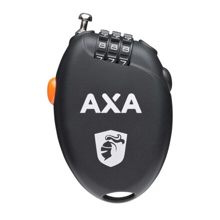 zámek AXA Roll 75x1,6mm černý
