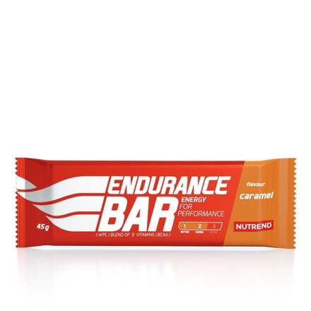 výživa - tyčinka NUTREND ENDURANCE BAR karamel 45g