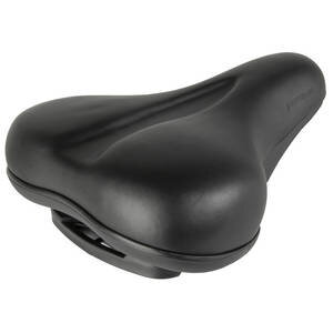 sedlo Ventura černé s elastomery