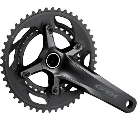 kliky Shimano GRX FC-RX600 2x11 46x30z 170mm černé original balení