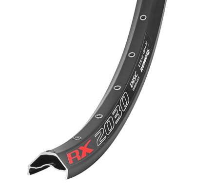 ráfek REMERX RX2030 584x30 28děr černý nýt