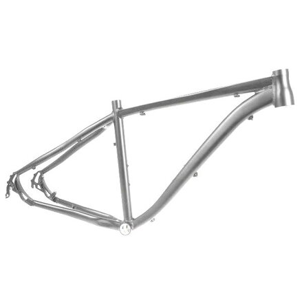 rám MTB hliníkový 29 19 - 48cm surový stříbrný
