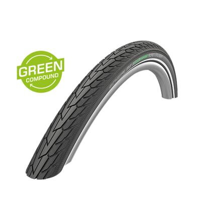 plášť SCHWALBE Road Cruiser Active Line 27x1 1/4 / 28/32-630 bílý bok
