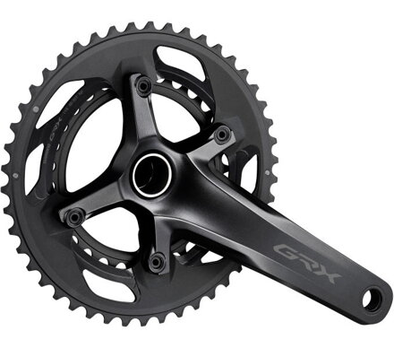 kliky Shimano GRX FC-RX600 2x11 46x30z 172,5mm černé original balení