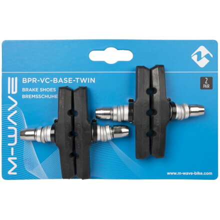 špalíky mtb V M-WAVE šroub 70mm černé 2 páry