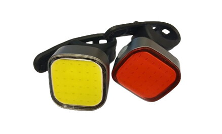 Blikačka přední+zadní 4RACE LS05 Mini USB černé