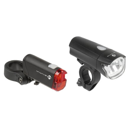 osvětlení přední + zadní M-Wave Atlas K 50 sada
