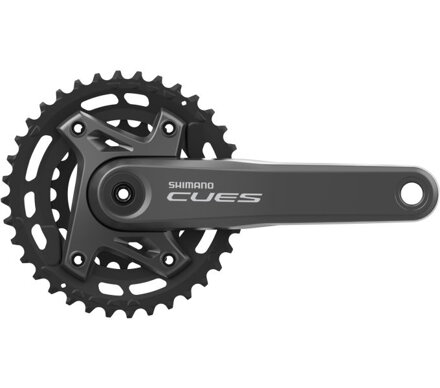 kliky Shimano CUES FC-U6000 2x9/10/11 36x22z 175mm černé original balení kliky Shimano CUES FC-U6000 2x9/10/11 36x22z 175mm černé original balení