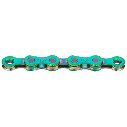 řetěz KMC X12 aurora green 126čl. BOX