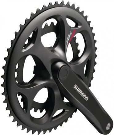 kliky Shimano Tourney FC-A070 2x6/7/8 50/34z 170mm černé original balení