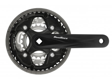kliky mtb SunRace M500 170/42-34-24 4H kryt 3x6/7/8