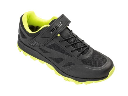 tretry mtb R2 APUS ATSH02C černá, neon žlutá