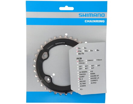 převodník 36z Shimano FC-M7000 2x11 (36-26) 96mm 4 díry