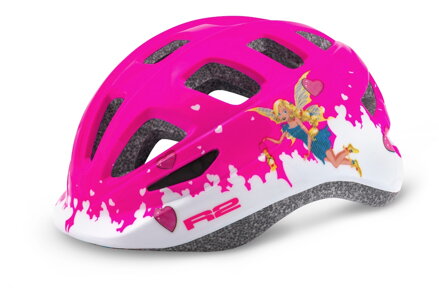 Přilba R2 dětská BUNNY růžová, bílá XS: 48-50 cm
