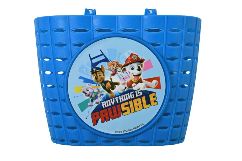 košík Volare Tlapková patrola modrý