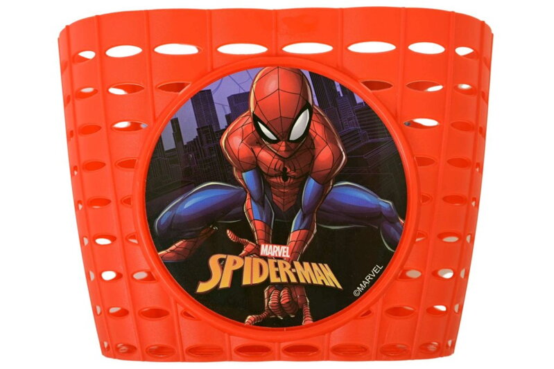 košík Volare Spiderman červený