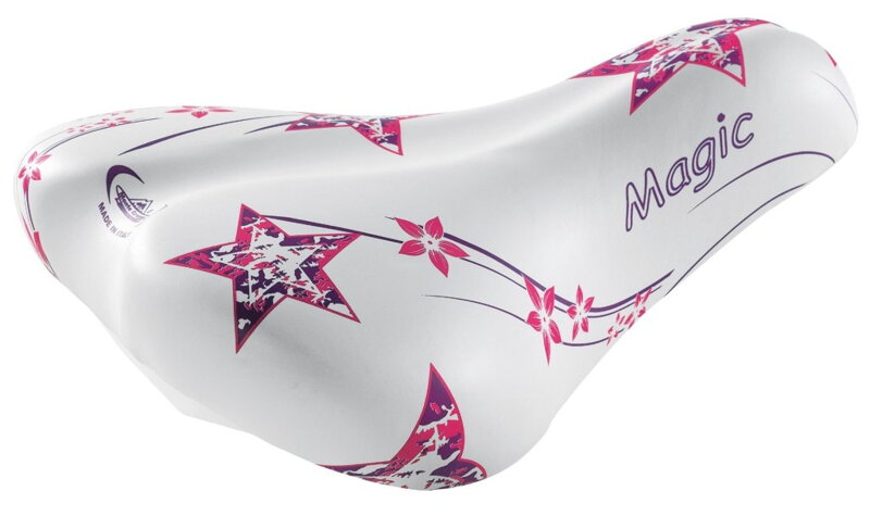 sedlo MONTE GRAPPA MAGIC dětské bílé