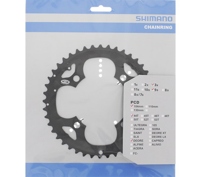 převodník 44z Shimano Deore FC-M530 3x9 4 díry převodník 44z Shimano Deore FC-M530 3x9 4 díry