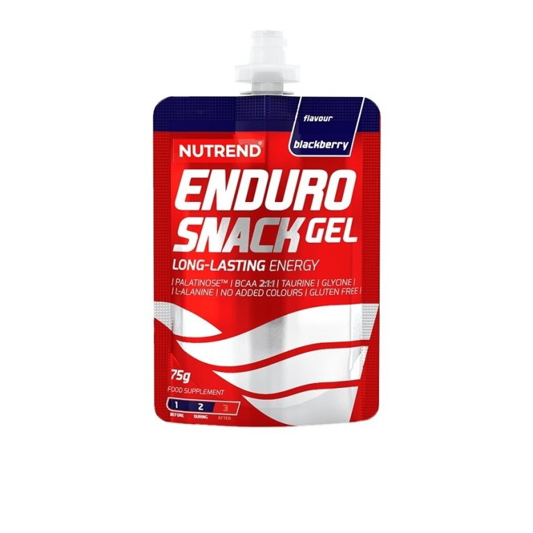 výživa - gel NUTREND Endurosnack OSTRUŽINA sáček 75g