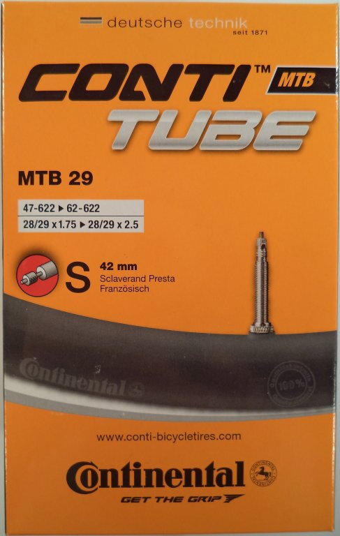 duše 622 (29") GAL 47-62 Continental MTB 28/29 (47-62mm) FV  42mm