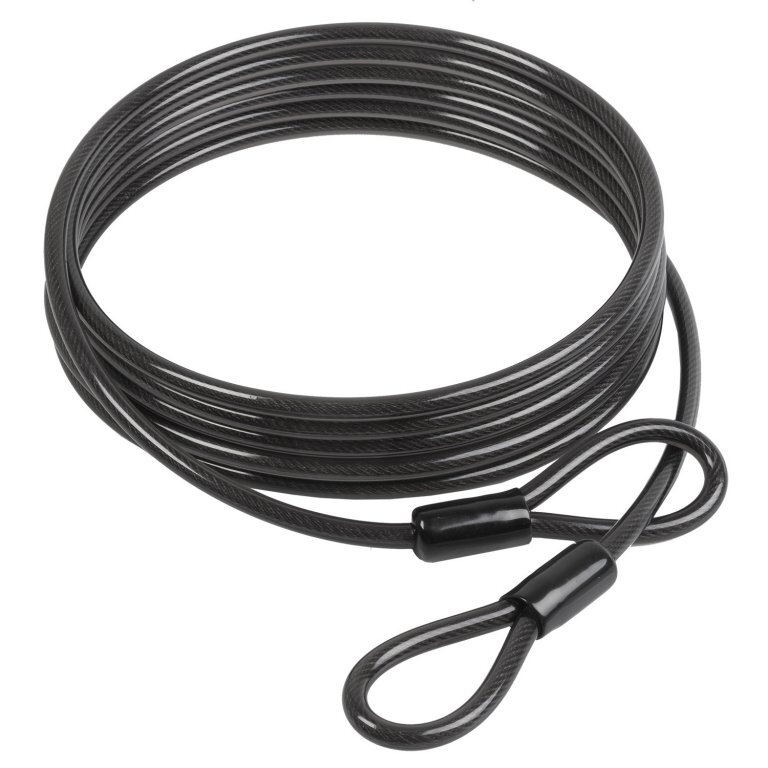 lanko zámku M-Wave 10x5000mm prodlužovací černý lanko zámku M-Wave 10x5000mm prodlužovací černý