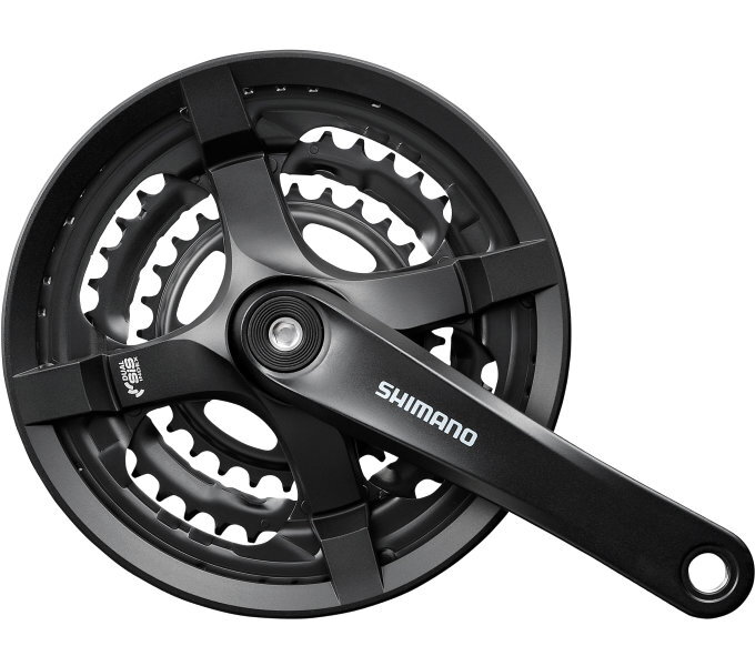 kliky Shimano Tourney FC-TY501 3x6/7/8 48/38/28z 170mm černé original balení
