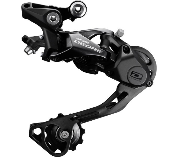měnič mtb 10s Shimano Deore M6000 černý střední vodítko