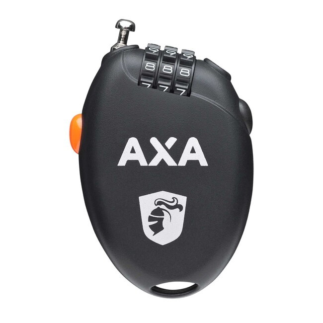 zámek AXA Roll 75x1,6mm černý