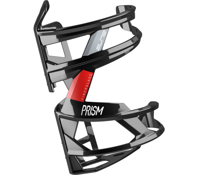 košík ELITE Prism Right glossy, červený graphic