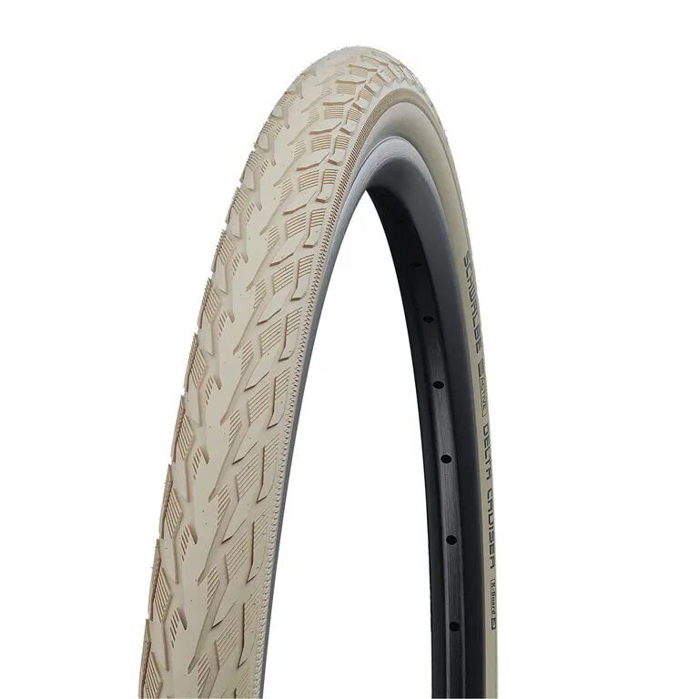 plášť SCHWALBE Delta Cruiser Plus Active Line 26x1 3/8 /37-590  krémová reflex