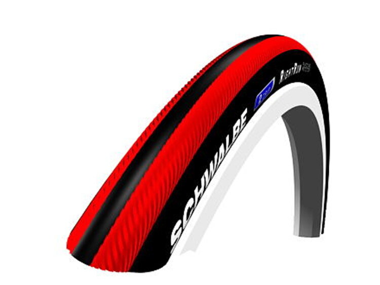 plášť SCHWALBE RightRun Active Line 24x1.00/25-540 červené pruhy