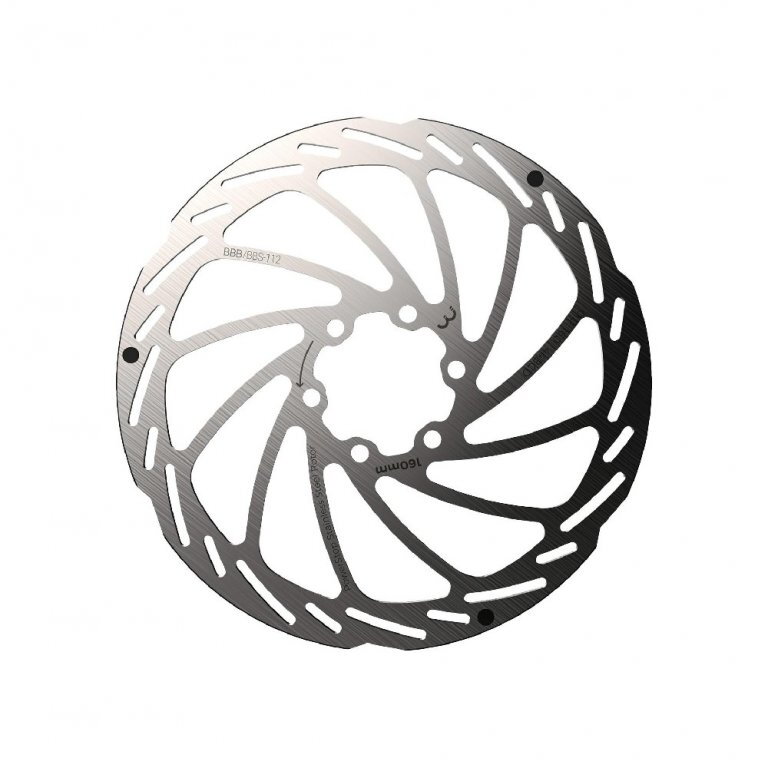 brzdový kotouč BBB BBS-112 Powerstop 160mm