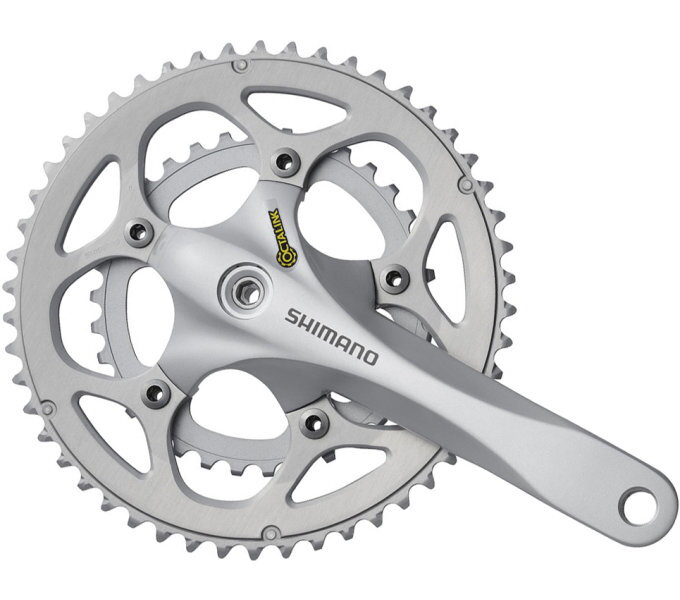 kliky sil. Shimano Sora FC- R345 50/34z 170mm stříbrné orig. bal. 2x9