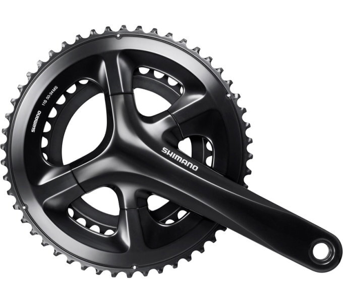 kliky Shimano 105 FC-RS510 2x11 50/34z 175mm černé original balení