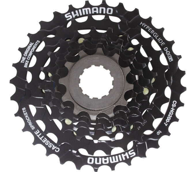 kazeta Shimano Acera CS-HG200 7 12-32z original balení kazeta Shimano Acera CS-HG200 7 12-32z original balení