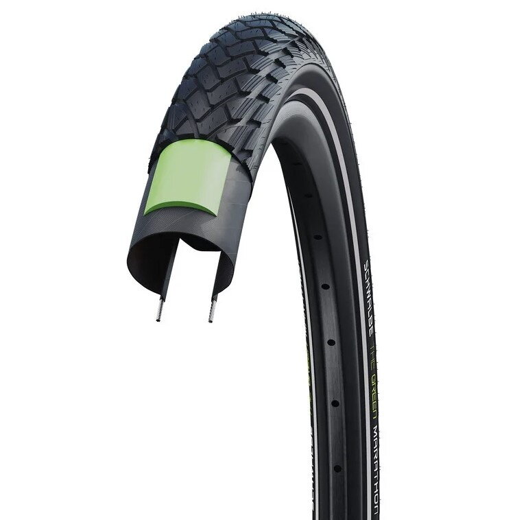 plášť SCHWALBE Marathon Green Performance Line 20x1.50/40-406 reflex E-BIKE