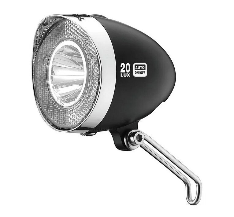 osvětlení přední XLC Retro CL-D03 LED černé