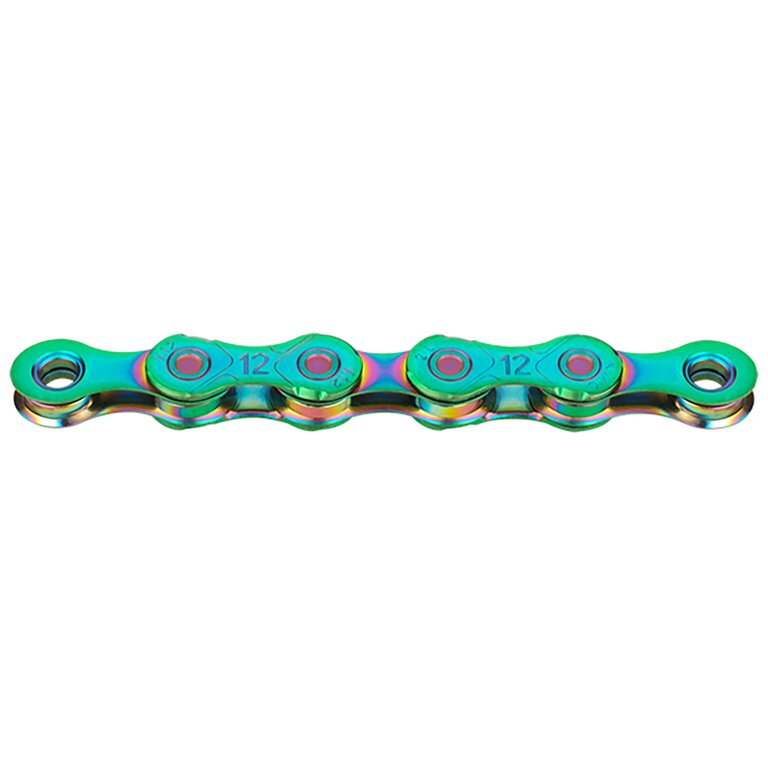 řetěz KMC X12 aurora green 126čl. BOX