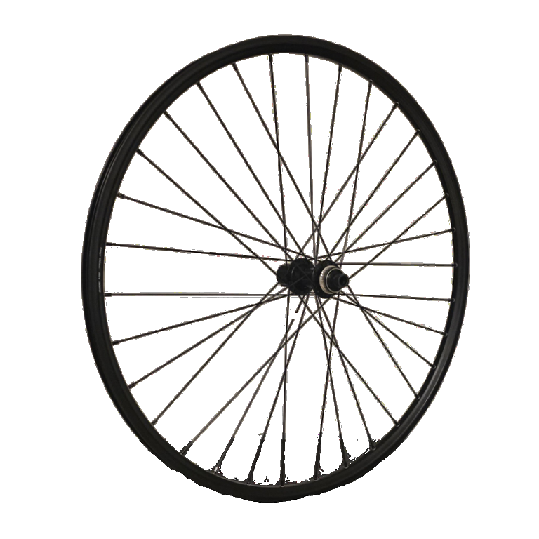 kolo zapletené 622 zadní, náboj Alivio, ráfek Remerx Top Disc, 32děr černé