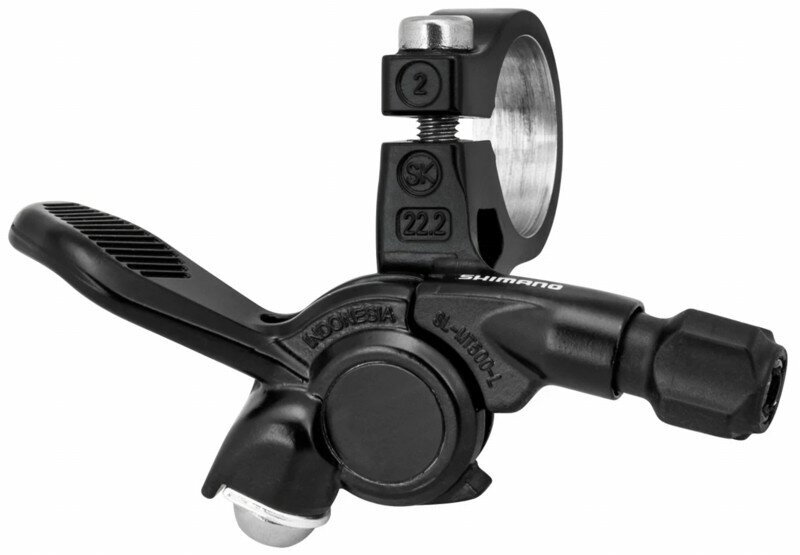 Páčka teleskop. sedlovky SHIMANO MT-500 levá objímka